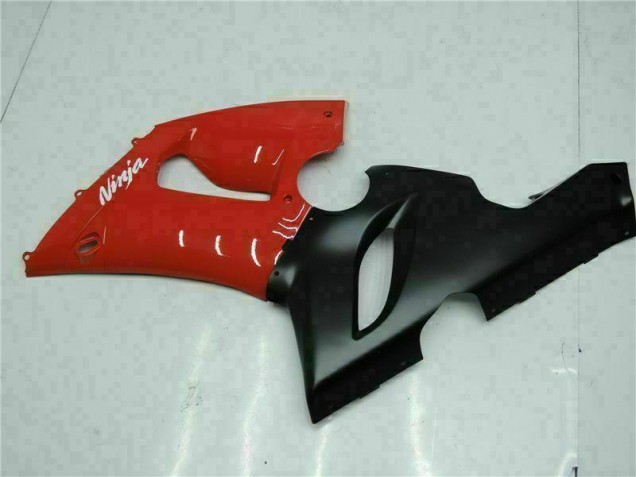 Vermelho Carroçaria Moto Kawasaki ZX6R 05-06 Vermelho Carroçaria Moto Kawasaki ZX6R 05-06