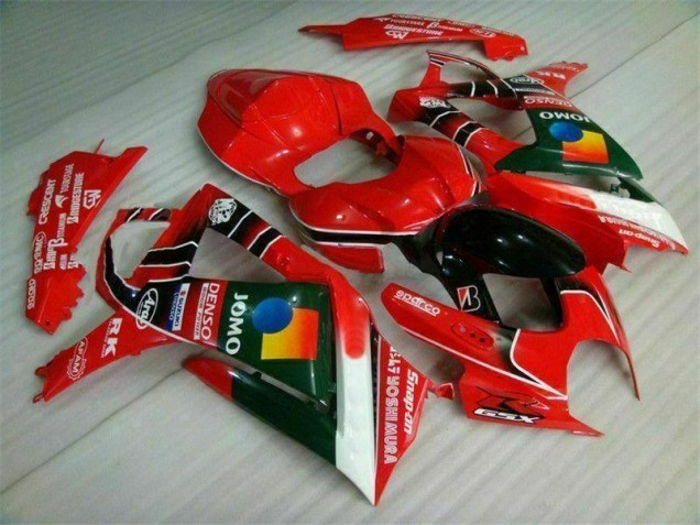 Vermelho Carroçaria Moto Suzuki GSXR 1000 K7 07-08 Vermelho Carroçaria Moto Suzuki GSXR 1000 K7 07-08