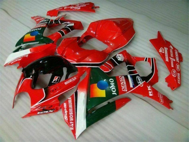 Vermelho Carroçaria Moto Suzuki GSXR 1000 K7 07-08 Vermelho Carroçaria Moto Suzuki GSXR 1000 K7 07-08