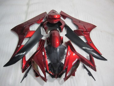 Vermelho Carroçaria Moto Yamaha R6 06-07