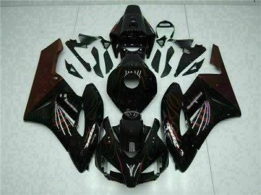 Vermelho Chama Carenagem Moto Honda CBR 1000RR 04-05