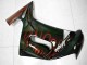 Vermelho Chama Carenagem Moto Kawasaki EX650 06-08