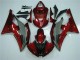Vermelho Cinzento Carenagem Moto Yamaha R6 08-16 Vermelho Cinzento Carenagem Moto Yamaha R6 08-16