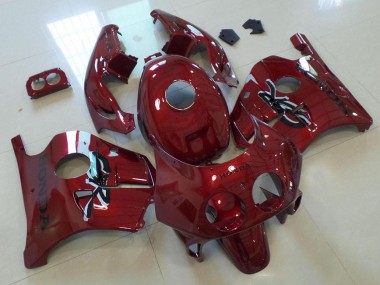 Vermelho Escuro Carenagem Moto Honda CBR 250RR MC22 91-98