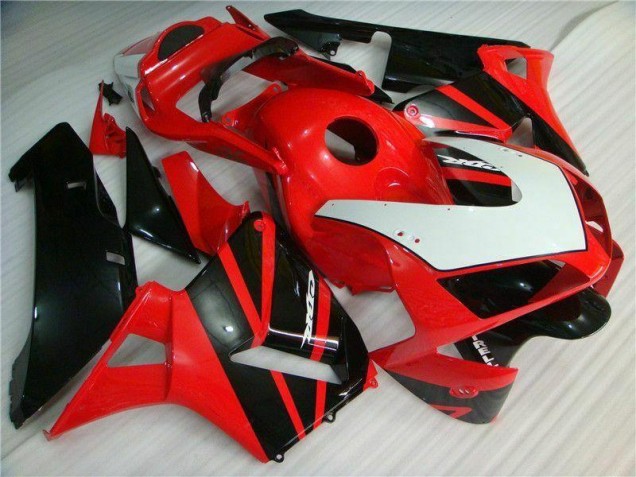 Vermelho Injeção Kits Carenagem Moto Honda CBR 600RR 03-04