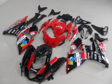 Vermelho Jomo Carenagem Moto Suzuki GSXR 1000 K9 09-16