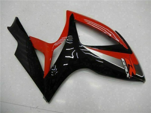 Vermelho Kit Carenagem Moto Suzuki GSXR 600 / 750 K6 06-07 Vermelho Kit Carenagem Moto Suzuki GSXR 600 / 750 K6 06-07