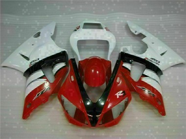 Vermelho Kit Carenagem Moto Yamaha R1 00-01