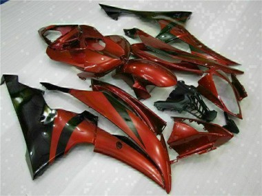 Vermelho Kits Carenagem Moto Yamaha R6 08-16