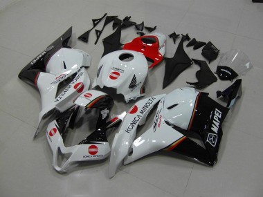 Vermelho Konica Minolta Carenagem Moto Honda CBR 600RR 09-12