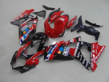 Vermelho Moto Plástico Suzuki GSXR 1000 K7 07-08
