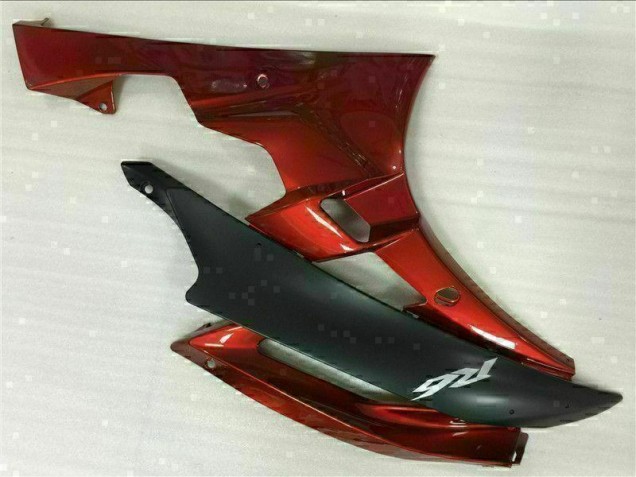Vermelho Moto Plástico Yamaha R6 06-07 Vermelho Moto Plástico Yamaha R6 06-07