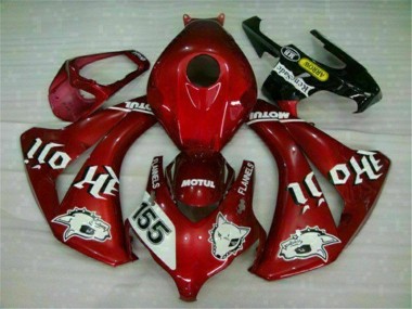 Vermelho Moto Plásticos Honda CBR 1000RR 08-11