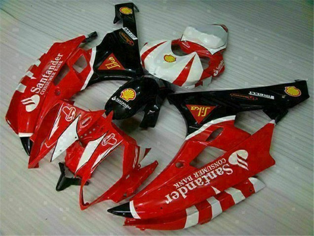 Vermelho Moto Plásticos Yamaha R6 06-07 Vermelho Moto Plásticos Yamaha R6 06-07