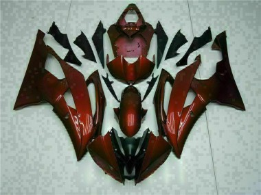 Vermelho Moto Plásticos Yamaha R6 08-16