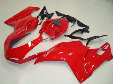 Vermelho Original Carenagem Moto Ducati 848 1098 1198 07-14