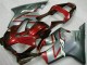 Vermelho Prata Abs Kits Completos Carenagem Moto Honda CBR 600 F4i 01-03 Vermelho Prata Abs Kits Completos Carenagem Moto Honda CBR 600 F4i 01-03