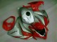 Vermelho Prata Abs Moto Plásticos Honda CBR 1000RR 08-11