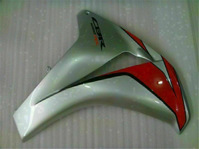 Vermelho Prata Abs Moto Plásticos Honda CBR 1000RR 08-11