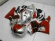 Vermelho Prata Carenagem Moto Honda CBR 600RR 13-21 Vermelho Prata Carenagem Moto Honda CBR 600RR 13-21