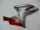 Vermelho Prata Carenagem Moto Suzuki GSXR 600 / 750 K6 06-07 Vermelho Prata Carenagem Moto Suzuki GSXR 600 / 750 K6 06-07