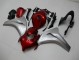 Vermelho Prata Carenagem & Plástico Moto Honda CBR 1000RR 08-11 Vermelho Prata Carenagem & Plástico Moto Honda CBR 1000RR 08-11