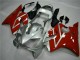 Vermelho Prata Kit Completo Carenagem Moto Honda CBR 600 F4i 01-03