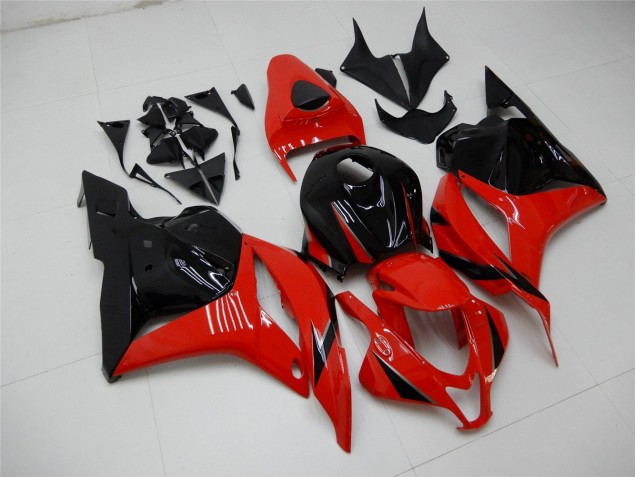 Vermelho Preto Abs Carenagem Moto Honda CBR 600RR 09-12 Vermelho Preto Abs Carenagem Moto Honda CBR 600RR 09-12