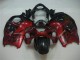 Vermelho Preto Abs Carenagem Moto Suzuki GSXR 1300 Hayabusa 96-07 Vermelho Preto Abs Carenagem Moto Suzuki GSXR 1300 Hayabusa 96-07