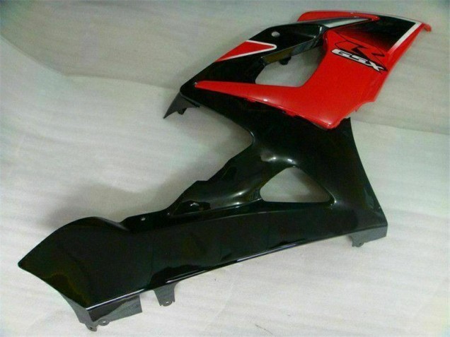 Vermelho Preto Abs Kit Carenagem & Plásticos Moto Suzuki GSXR 1000 K5 05-06