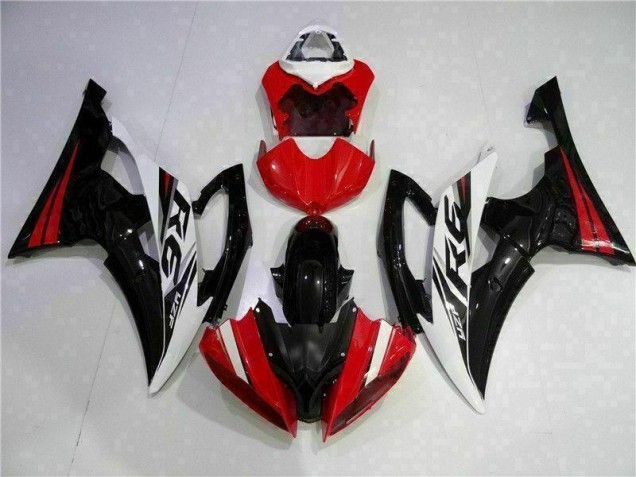 Vermelho Preto Abs Kit Carenagem & Plásticos Moto Yamaha R6 08-16 Vermelho Preto Abs Kit Carenagem & Plásticos Moto Yamaha R6 08-16