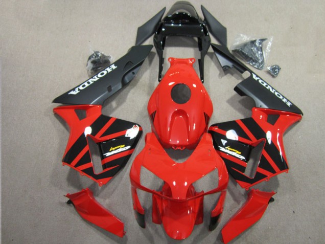 Vermelho Preto Abs Kit Completos Carenagem Moto Honda CBR 600RR 03-04 Vermelho Preto Abs Kit Completos Carenagem Moto Honda CBR 600RR 03-04
