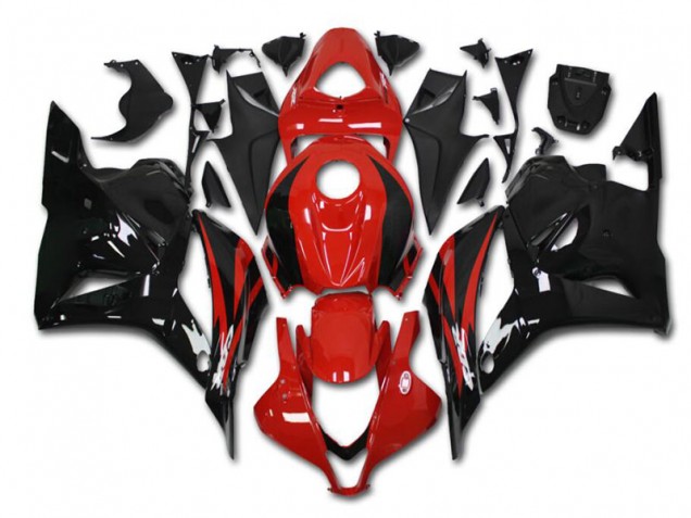 Vermelho Preto Abs Kit Completos Carenagem Moto Honda CBR 600RR 09-12 Vermelho Preto Abs Kit Completos Carenagem Moto Honda CBR 600RR 09-12
