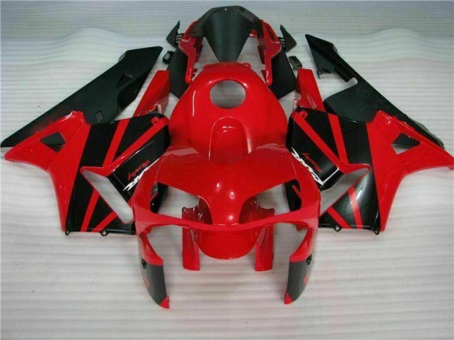 Vermelho Preto Abs Kits Carenagem Moto Honda CBR 600RR 03-04 Vermelho Preto Abs Kits Carenagem Moto Honda CBR 600RR 03-04