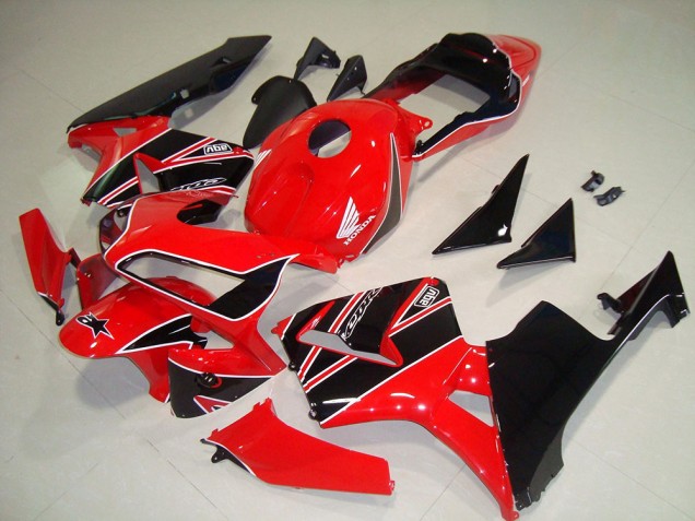 Vermelho Preto Abs Kits Completos Carenagem Moto Honda CBR 600RR 03-04 Vermelho Preto Abs Kits Completos Carenagem Moto Honda CBR 600RR 03-04