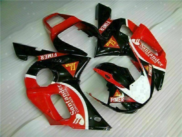 Vermelho Preto Abs Kits Completos Carenagem Moto Yamaha R6 98-02 Vermelho Preto Abs Kits Completos Carenagem Moto Yamaha R6 98-02
