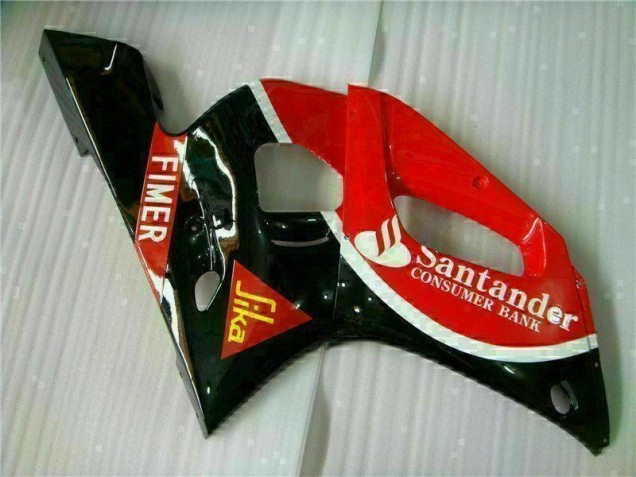 Vermelho Preto Abs Kits Completos Carenagem Moto Yamaha R6 98-02 Vermelho Preto Abs Kits Completos Carenagem Moto Yamaha R6 98-02
