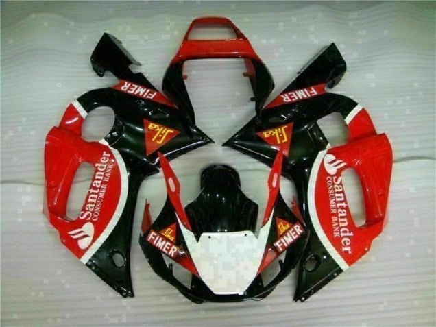 Vermelho Preto Abs Kits Completos Carenagem Moto Yamaha R6 98-02 Vermelho Preto Abs Kits Completos Carenagem Moto Yamaha R6 98-02
