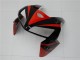 Vermelho Preto Abs Moto Plástico Honda CBR 600RR 05-06 Vermelho Preto Abs Moto Plástico Honda CBR 600RR 05-06