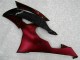 Vermelho Preto Abs Moto Plástico Yamaha R6 08-16 Vermelho Preto Abs Moto Plástico Yamaha R6 08-16