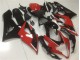 Vermelho Preto Abs Moto Plásticos Suzuki GSXR 1000 K5 05-06 Vermelho Preto Abs Moto Plásticos Suzuki GSXR 1000 K5 05-06