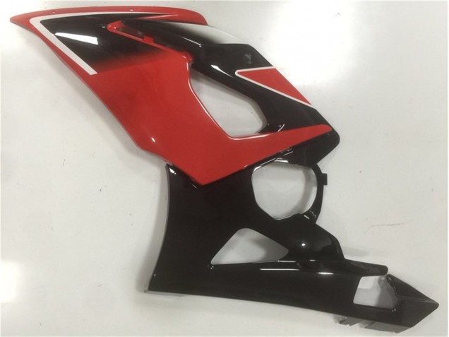 Vermelho Preto Abs Moto Plásticos Suzuki GSXR 1000 K5 05-06 Vermelho Preto Abs Moto Plásticos Suzuki GSXR 1000 K5 05-06
