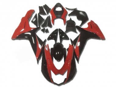 Vermelho Preto Abs Moto Plásticos Suzuki GSXR 600 / 750 K11 11-21