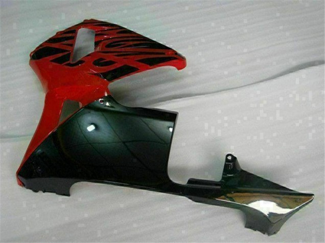 Vermelho Preto Abs Motocicleta Plástico Honda CBR 600RR 03-04 Vermelho Preto Abs Motocicleta Plástico Honda CBR 600RR 03-04