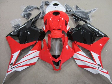 Vermelho Preto Branco Abs Motocicleta Plástico Honda CBR 600RR 09-12