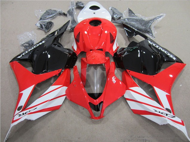 Vermelho Preto Branco Abs Motocicleta Plástico Honda CBR 600RR 09-12