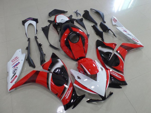 Vermelho Preto Branco Carenagem Moto Honda CBR 1000RR 12-16