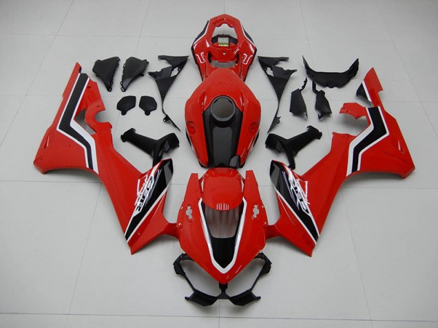 Vermelho Preto Branco Carenagem Moto Honda CBR 1000RR 17-23