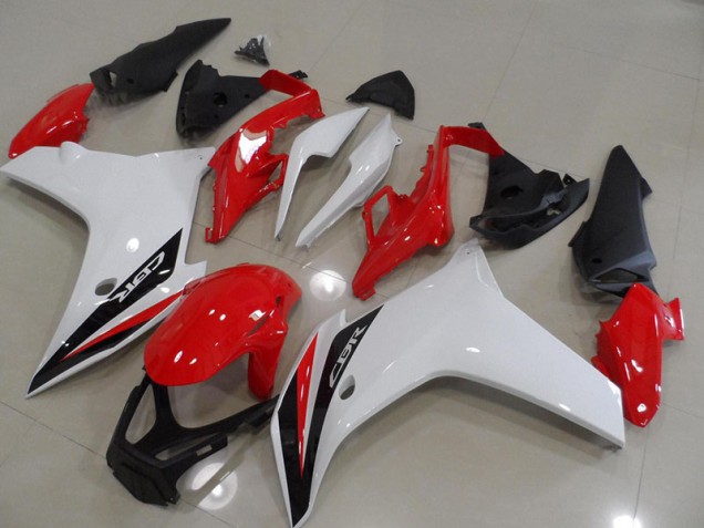 Vermelho Preto Branco Carenagem Moto Honda CBR 600F 11-13