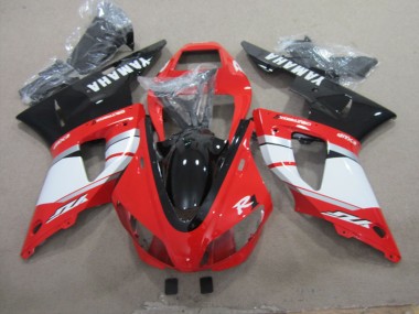 Vermelho Preto Branco Carenagem Moto Yamaha R1 09-11